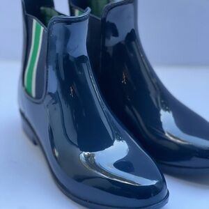 RAIN BOOTS SIZE 5 Ralph Lauren Tally-Bo-Rai W/Elastic Ankle